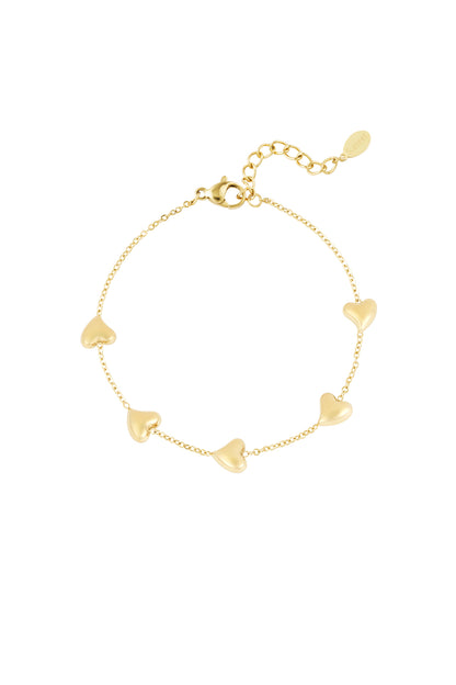 Elegant Charm Bracelets in Silver & Gold