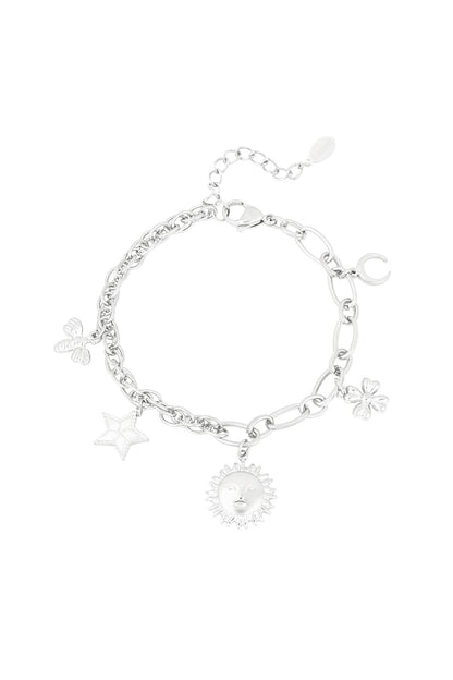 Elegant Silver & Gold Charm Bracelets for Every Occasion
