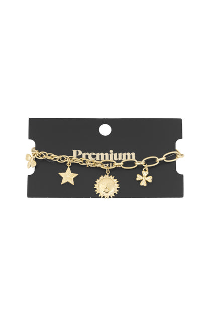 Elegant Silver & Gold Charm Bracelets for Every Occasion