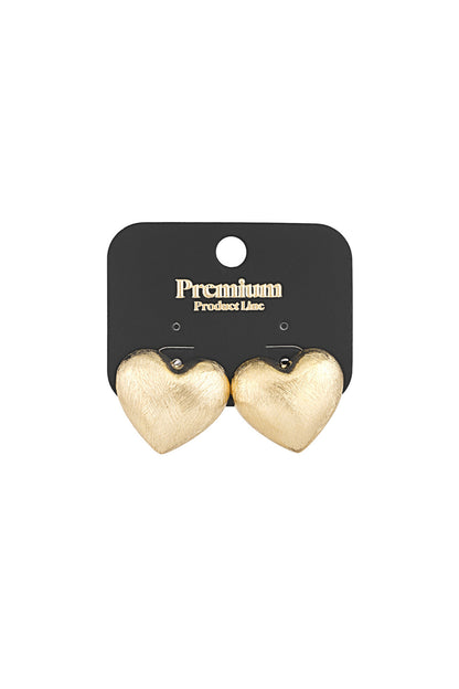 Elegant Statement Stud Earrings in Silver & Gold