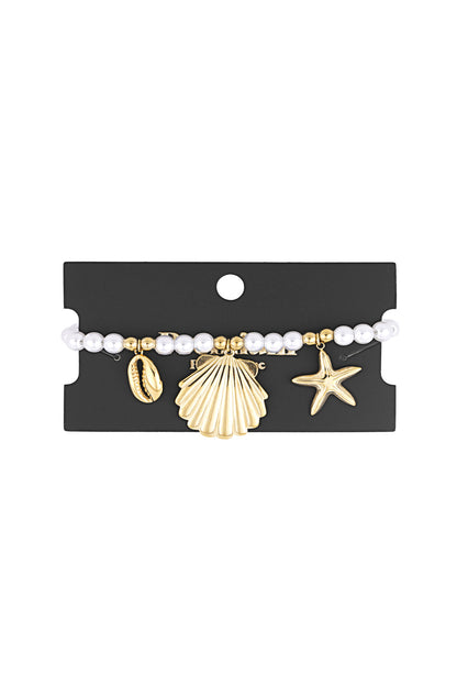 Elegant Gold Beaded Bracelet for Stylish Women