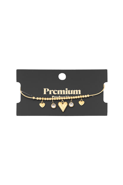 Elegant Charm Bracelets in Silver & Gold Tones