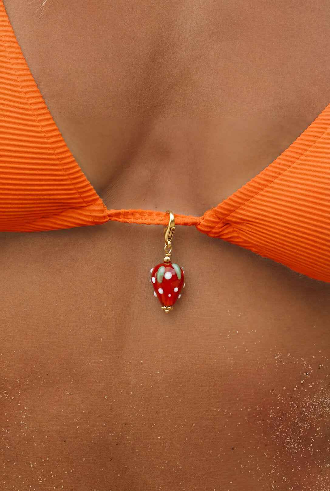 Hars sieradenbedeltjes met fruitmotief, casual, alledaagse, eenvoudige serie, damessieraden