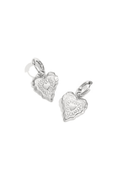 Elegant Heart Drop Earrings for All Occasions
