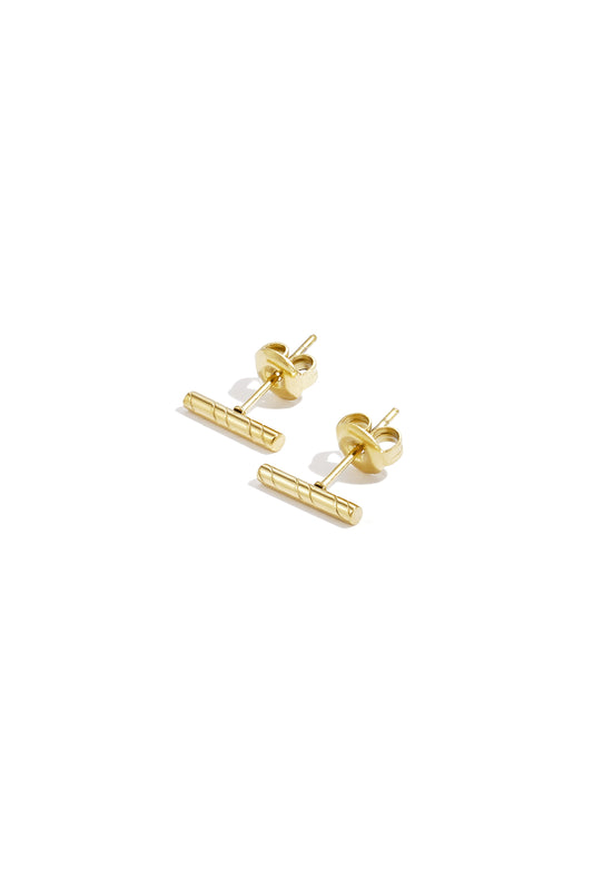 Striped bar studs