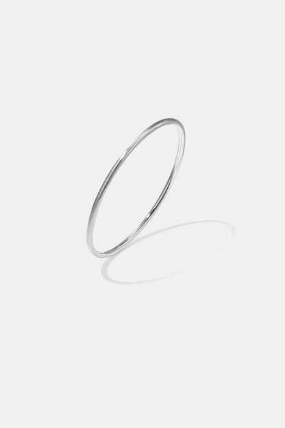 Bangle met brushed effect - 3 mm