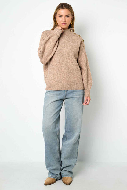Cozy Knit Sweater for Fall/Winter in Trendy Colors
