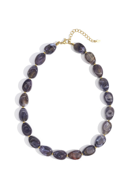 Elegant Beaded Short Necklace for Women, Perfect for Fall/Winter