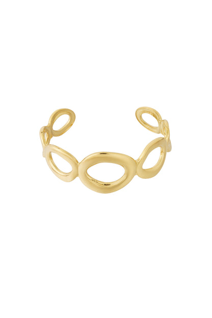 Stylish Gold Cuff Bracelet for Women