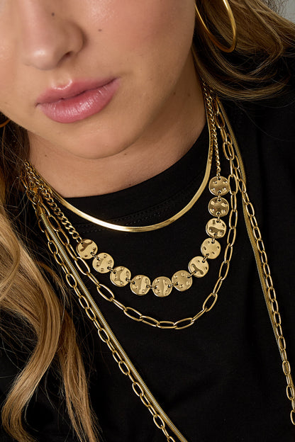 Elegant Gold Layered Necklace for Everyday Glamour
