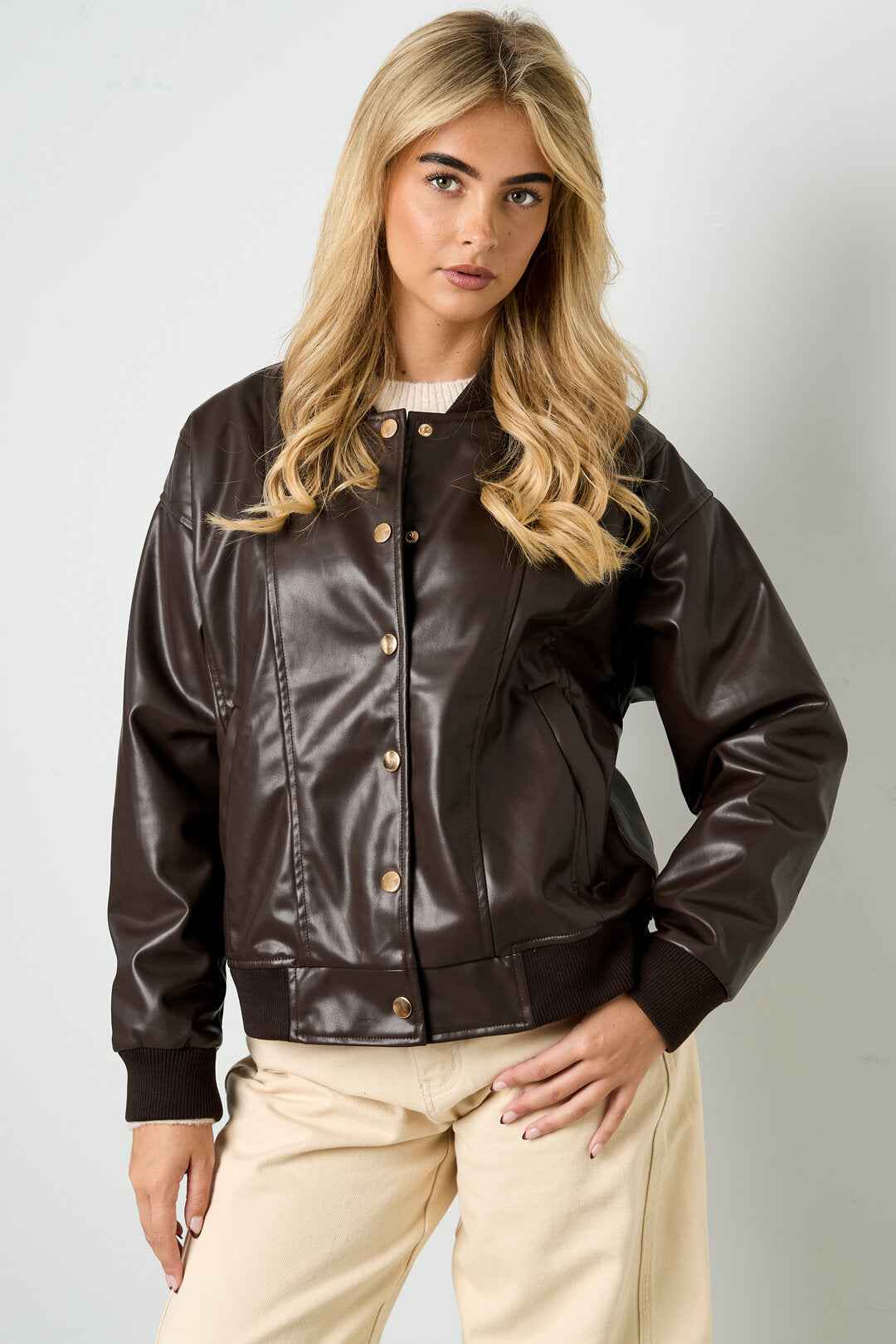 Stylish Army Green & Dark Brown Street Jackets for Fall/Winter