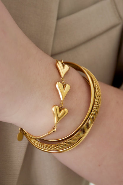 Elegant Stainless Steel Cuff Bracelets for Everyday Wear