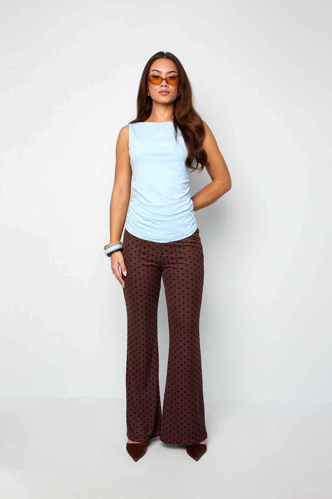 Broek met stippen
