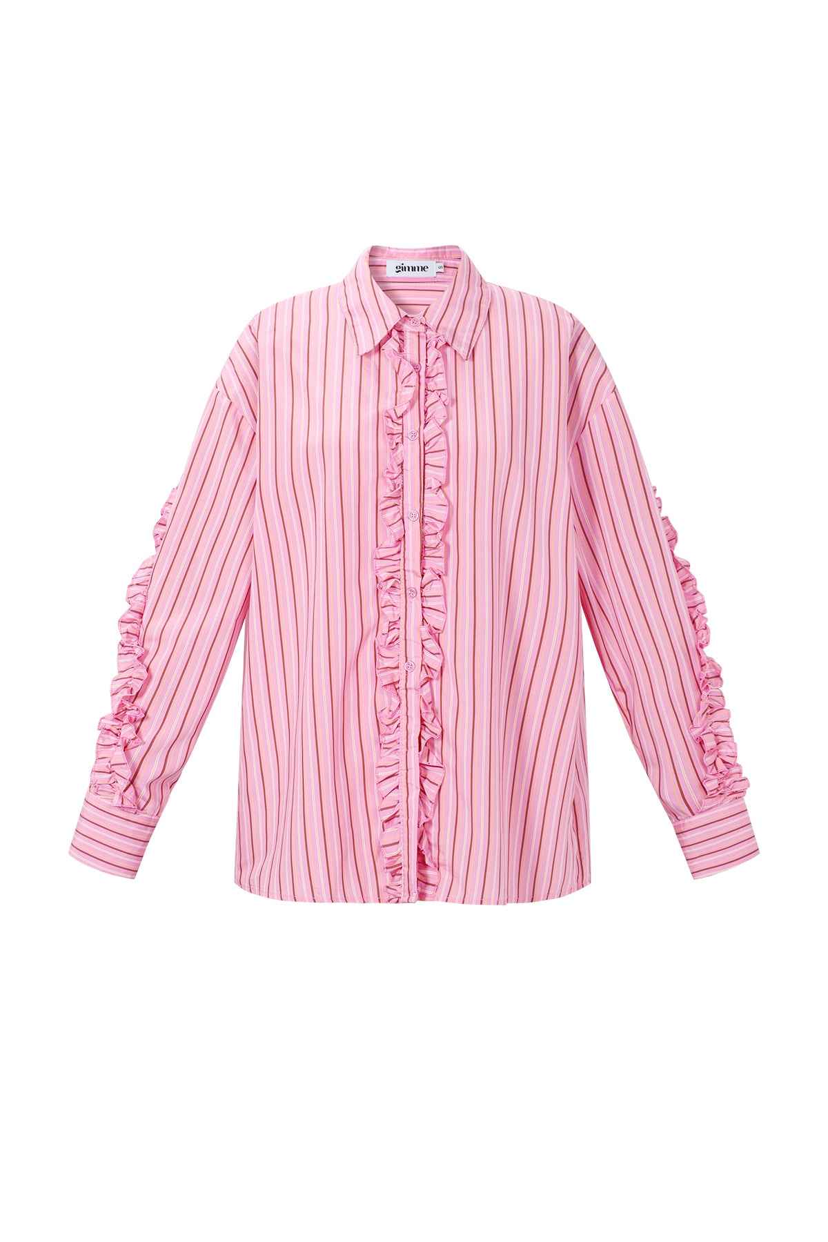 Blouse met ruches