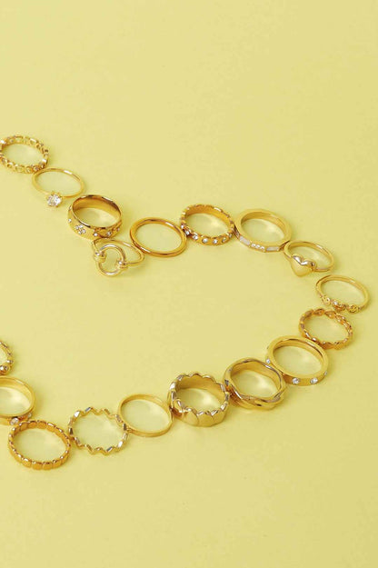 Gedrapeerde statement ring