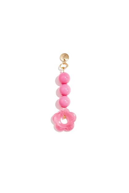 Tasbedeltjes met bloemmotief, casual, acryl, dagelijkse accessoires