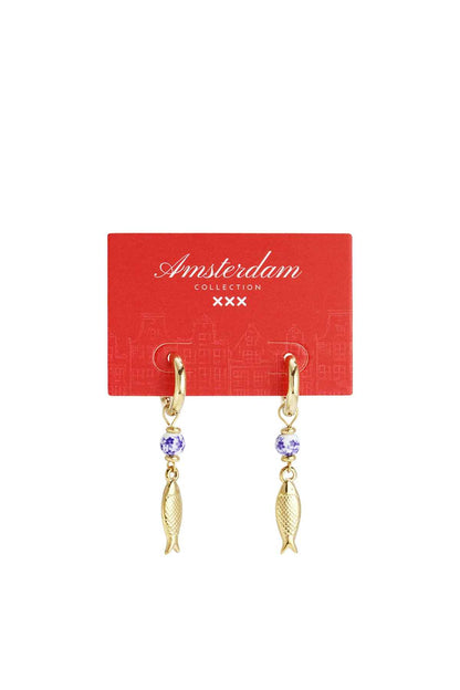 Stainless Steel Dangle Earrings fish Casual Holiday/Beach Simple Series Women's jewelry