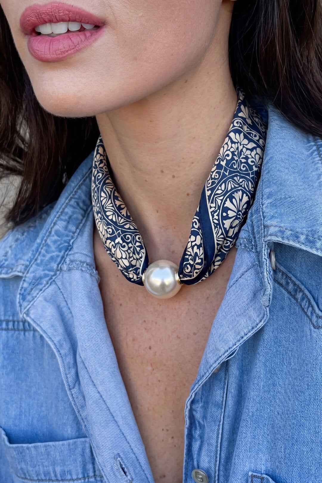 Zomersjaals met bloemenprint, casual, polyester, dagelijkse accessoires