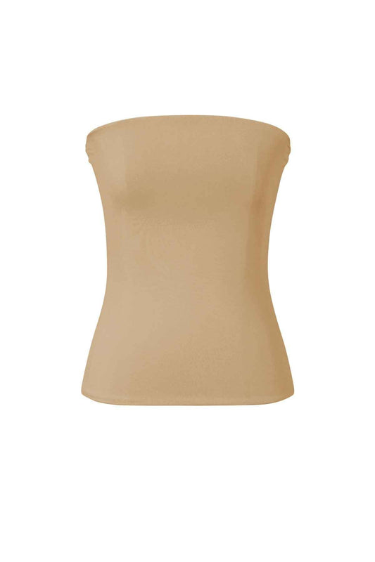 Gimme Sleeveless Off-Shoulder Knit Top