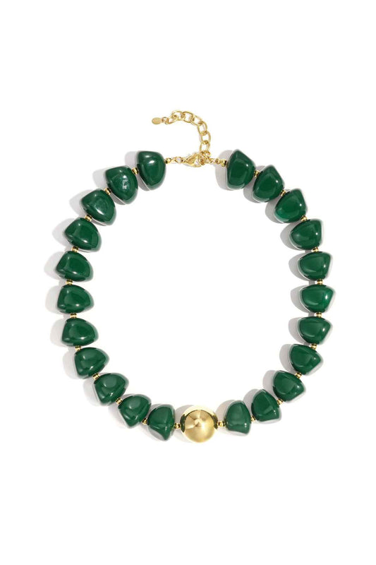 Elegant Retro Beaded Necklace for Fall/Winter