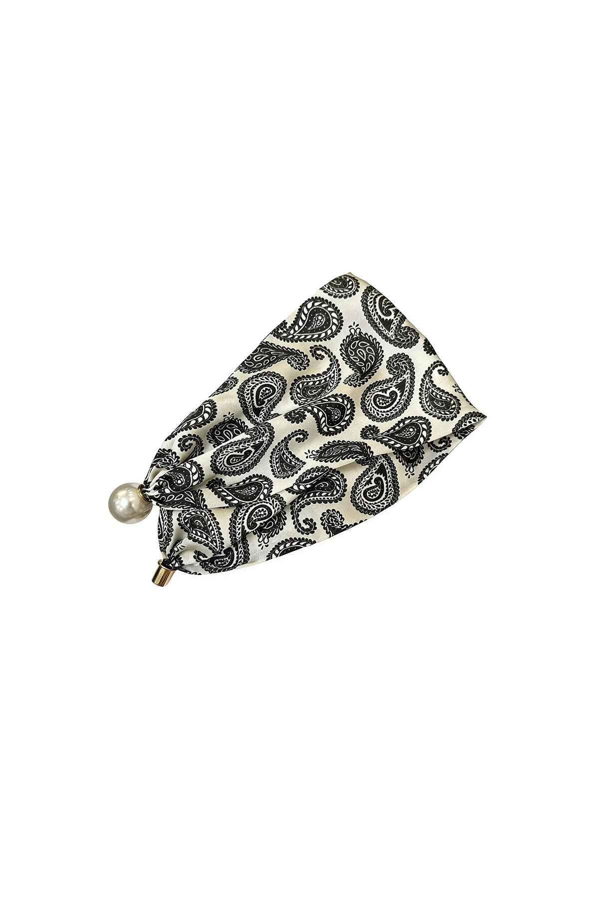 Zomersjaals met paisley-patroon, klassiek polyester, dagelijkse accessoires