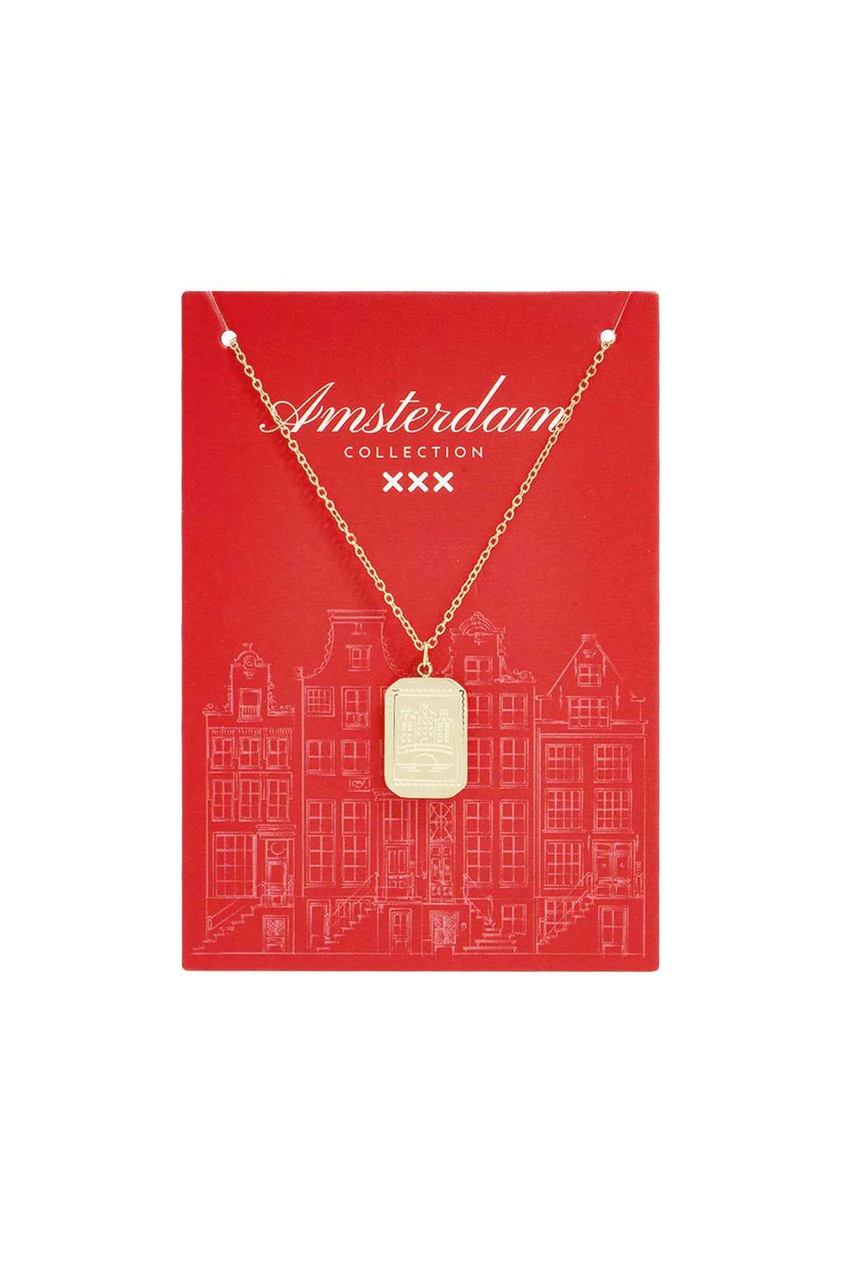 Ketting Amsterdamse grachtenpand