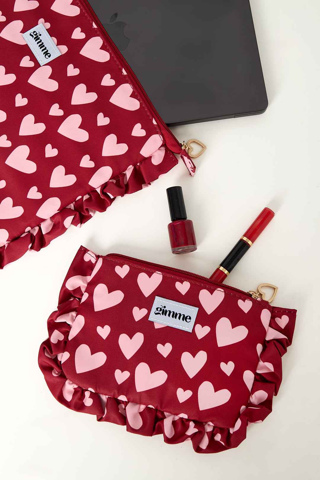Make-uptassen Hart Casual Polyester Valentijnsdag Accessoires