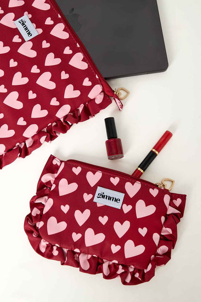 Make-uptassen Hart Casual Polyester Valentijnsdag Accessoires
