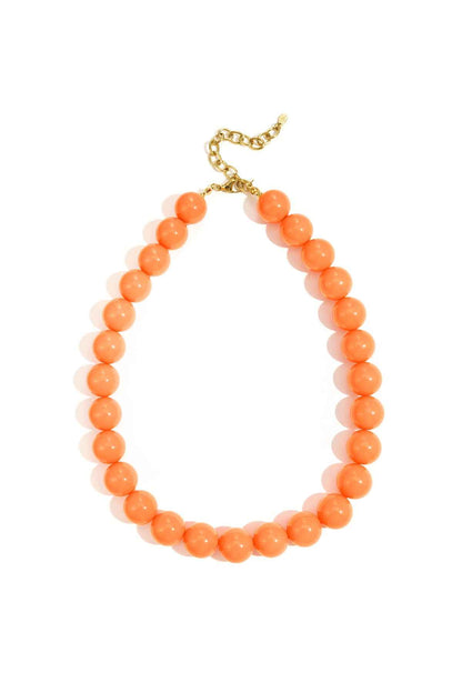 Necklace with large beads