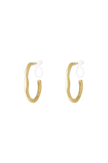 Elegant 14K Gold Plated Clip-On Earrings for All Occasions