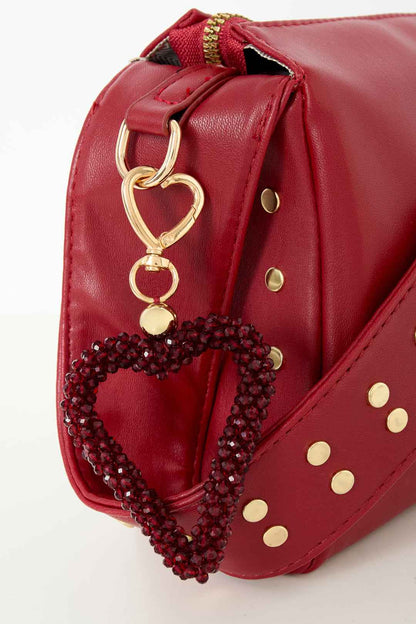 Keychain Heart Casual Crystal Daily Accessories