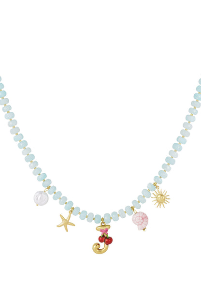 Chic Mixed Color Beaded Necklace for Everyday Style