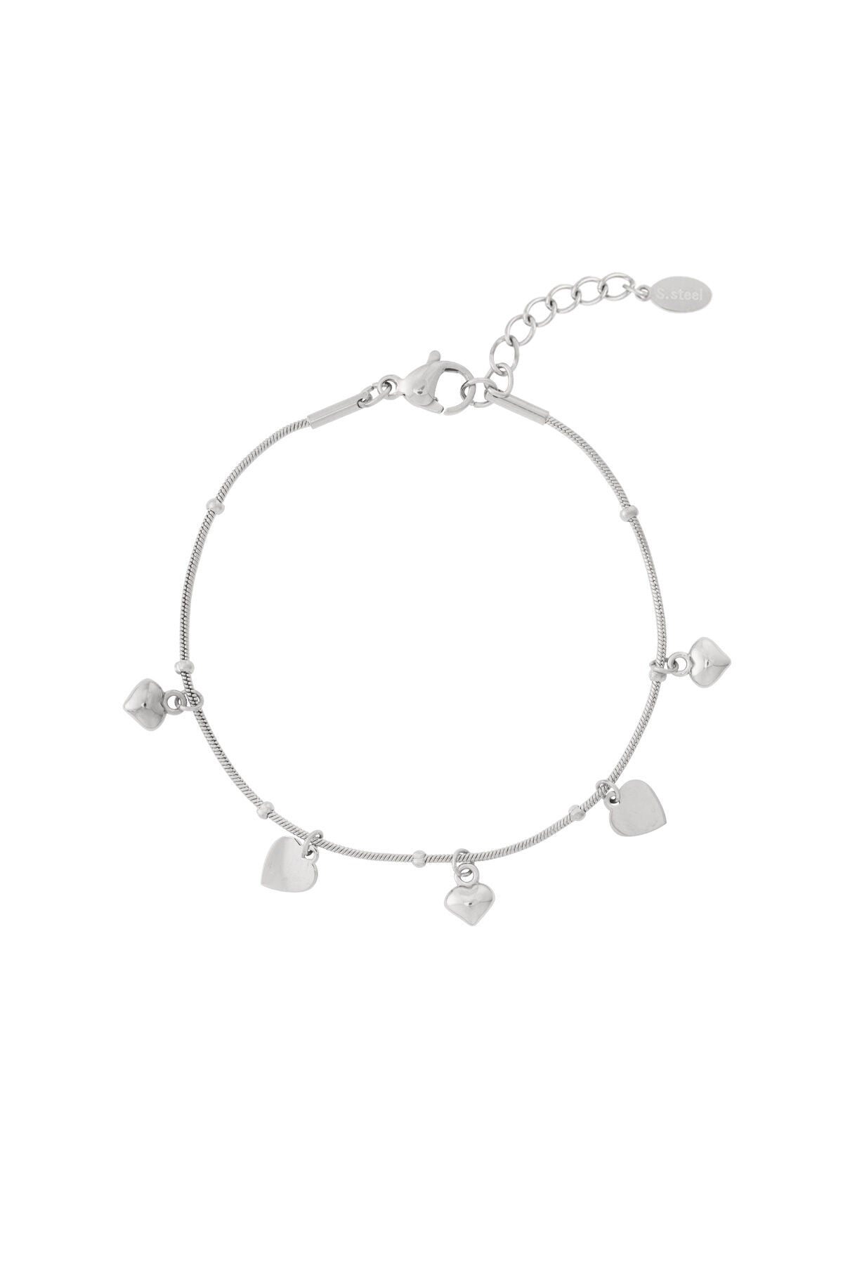 Mini hartjes armband