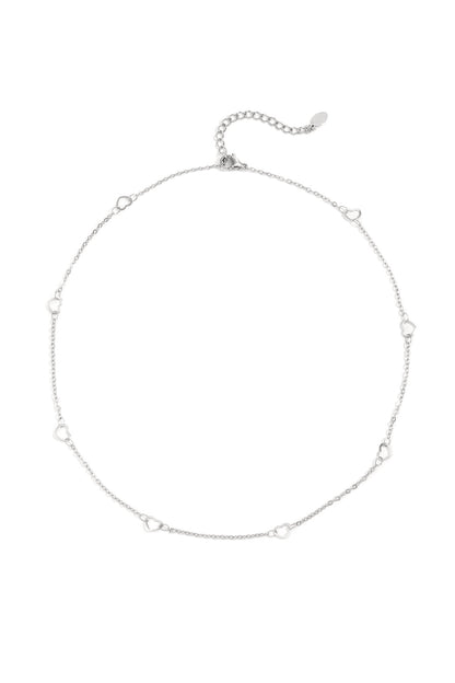 Elegant Heart Chain Necklace for All Occasions