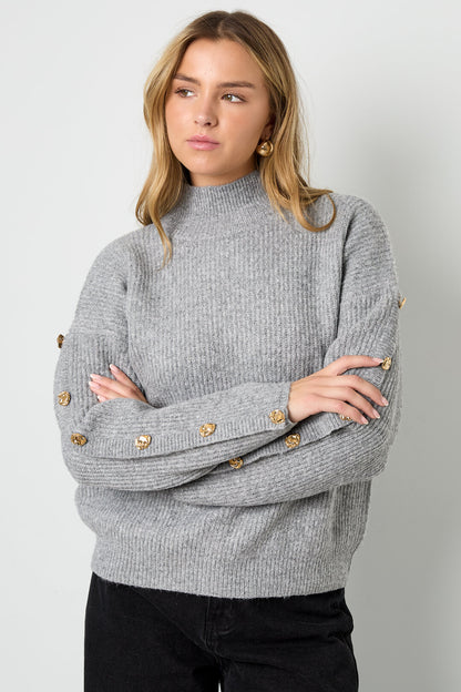 Cozy Knit Sweater for Fall & Winter in Trendy Colors