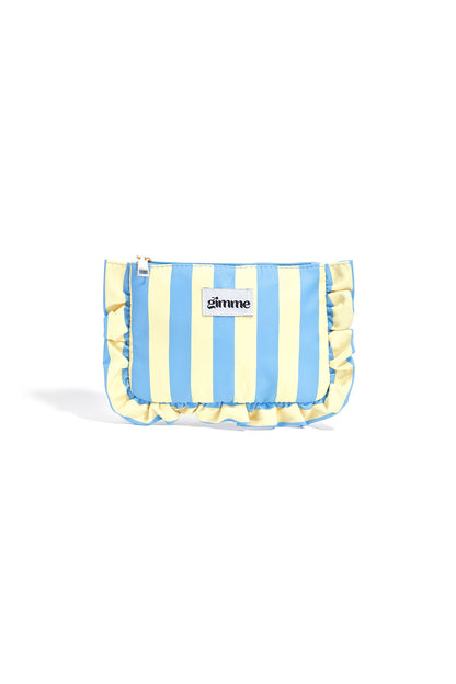 Gimme Simple Stripe Makeup Bag - All Fit, Casual Style