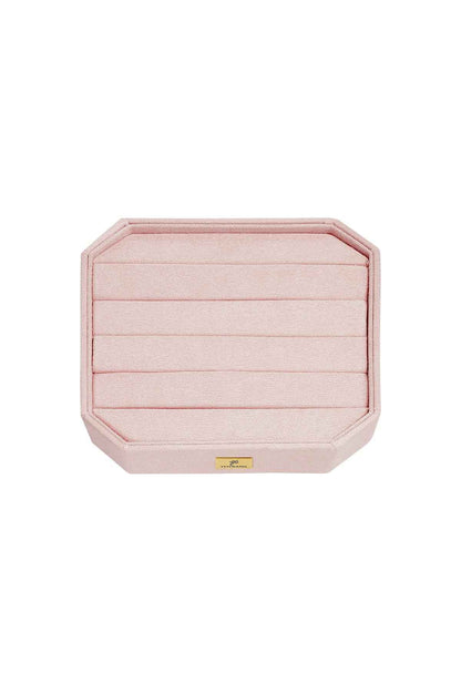 Elegant Flannel Ring Displays in Multiple Colors