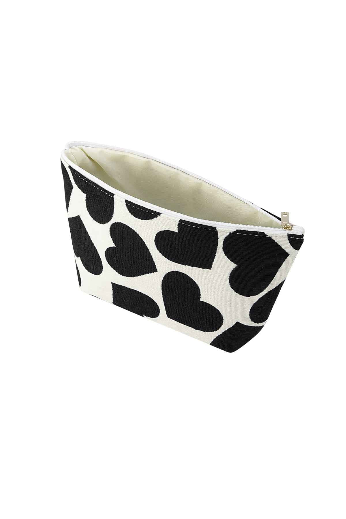 Chic Red and Black Makeup Bags for Daily Use