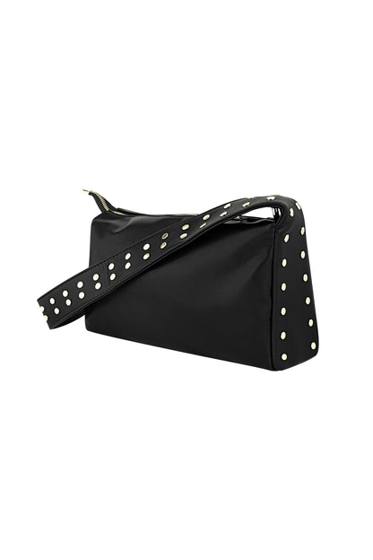 Stylish PU Leather Shoulder Bag in Red, Green, and Black