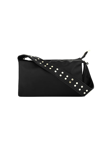 Stylish PU Leather Shoulder Bag in Red, Green, and Black