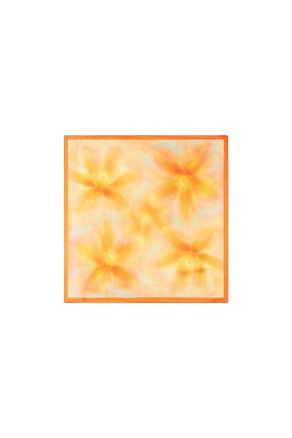 Zomersjaals met bloemenprint, casual, polyester, dagelijkse accessoires