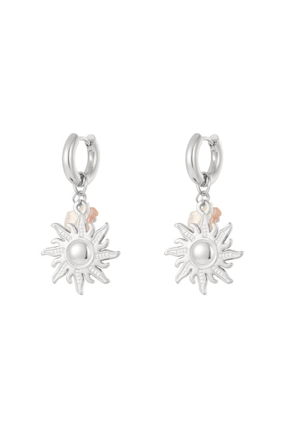 Elegant Sun Drop Earrings for Daily Wear
