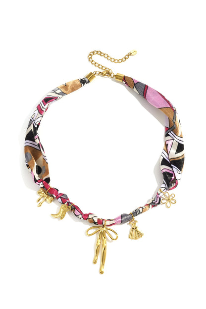 Elegant Gold Braided Necklace for Stylish Women