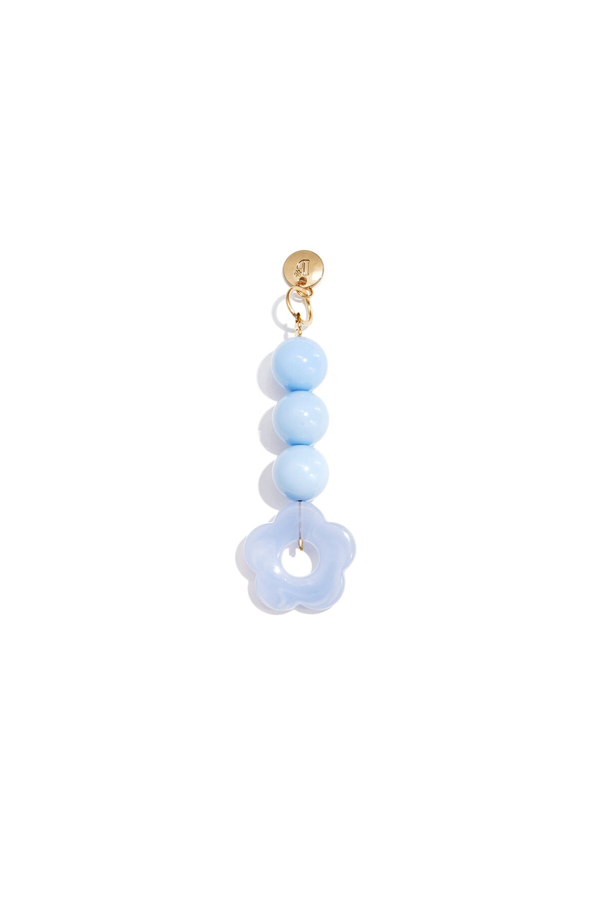 Tasbedeltjes met bloemmotief, casual, acryl, dagelijkse accessoires