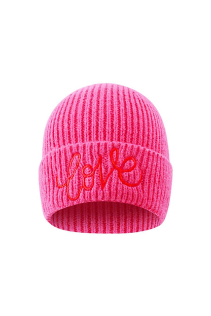 Stylish Fall/Winter Letter Hat for Women