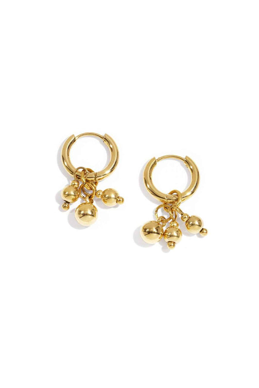 Elegant Drop Earrings for Women - Silver & Gold