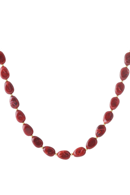 Elegant Acrylic Beaded Necklace for Women