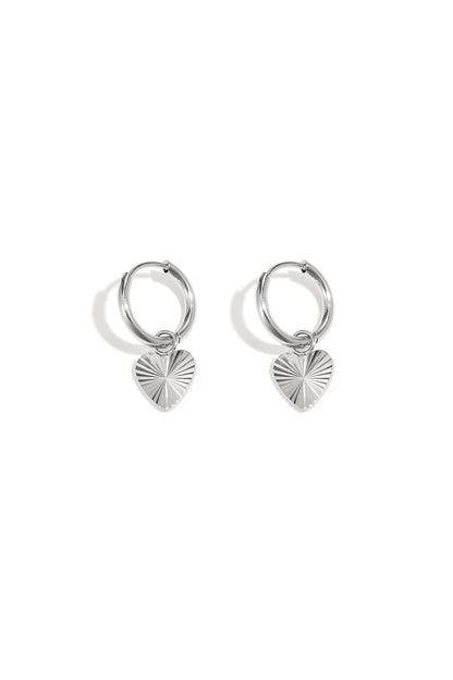 Elegant Heart-Shaped Drop Earrings for Everyday Glam