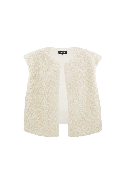 Woven Polyester Fiber Vrouwen Vest Casual Solid Color Fall/Winter