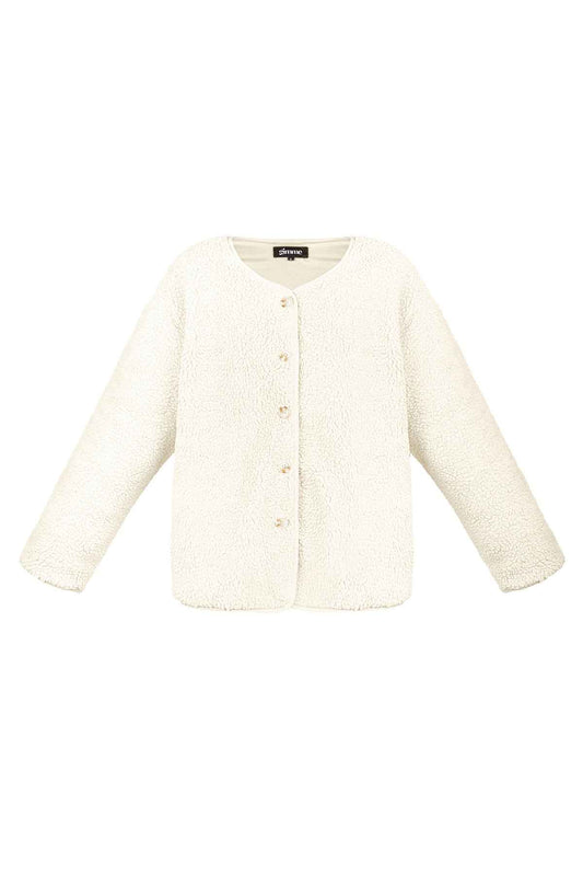 Elegant Fall/Winter Woven Jacket - Comfort & Style